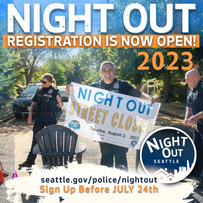 Night Out registration now open; Annual event of neighborhood parties